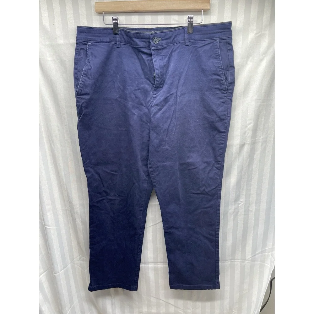 Calvin Klein Mens Pants Stretch Blue 38x29